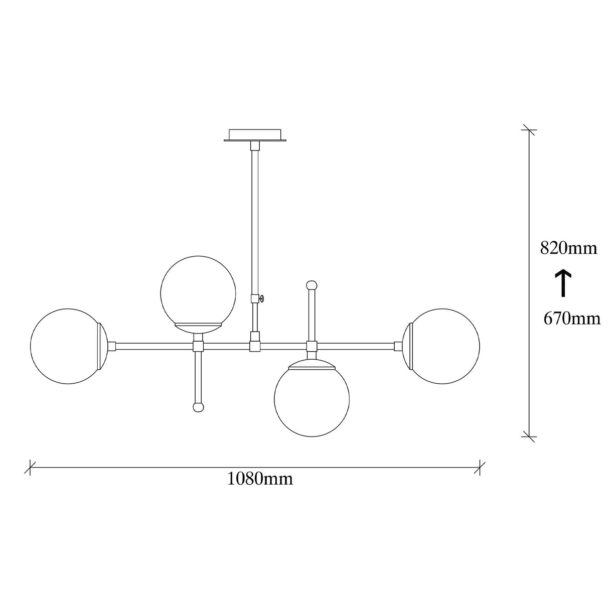 Candelabru Mudoni - MR - 951 - Auriu