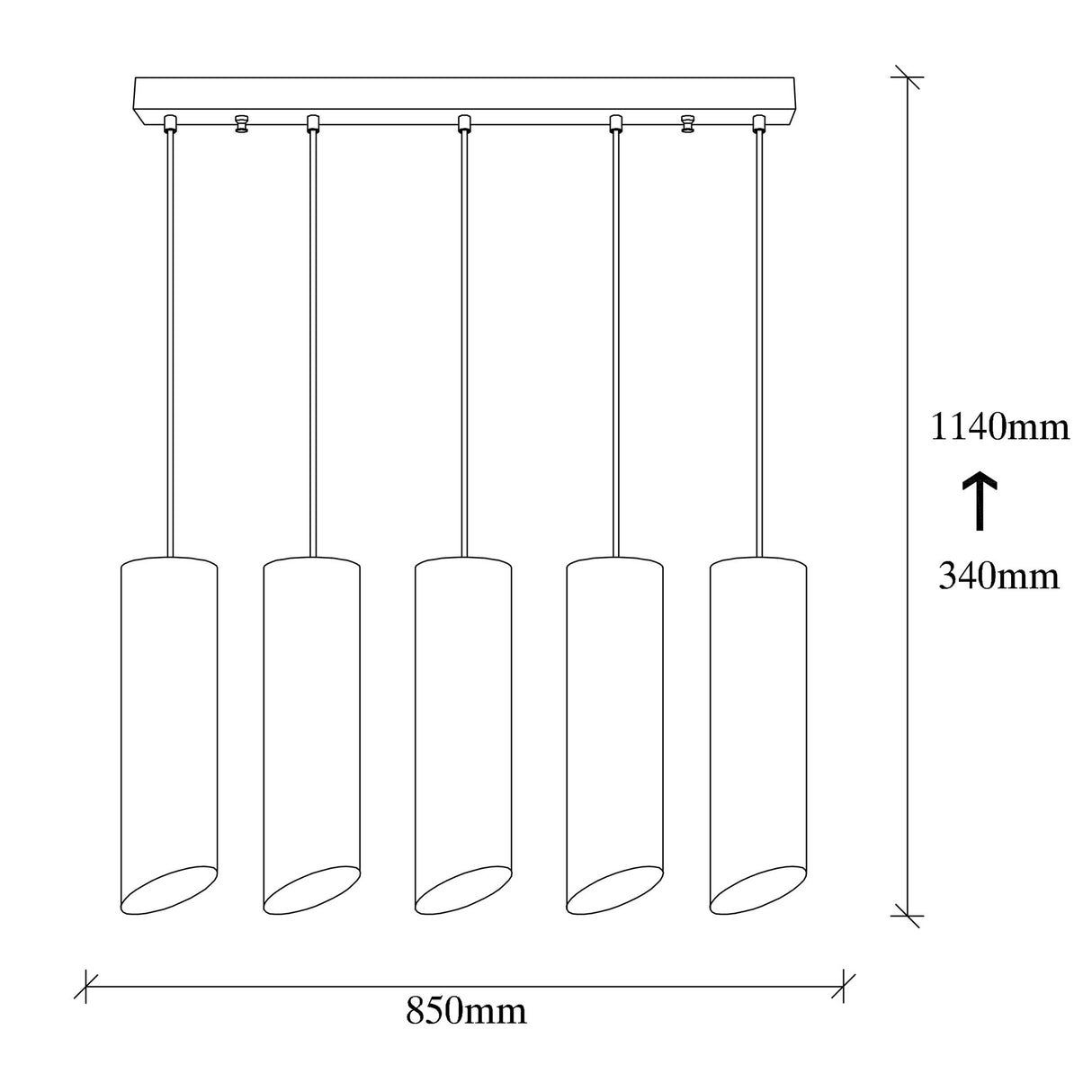 Candelabru Sivani - MR - 980 - Galben / Negru