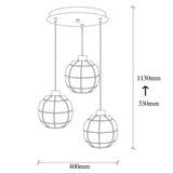 Candelabru Tellini - MR - 1001 - Negru