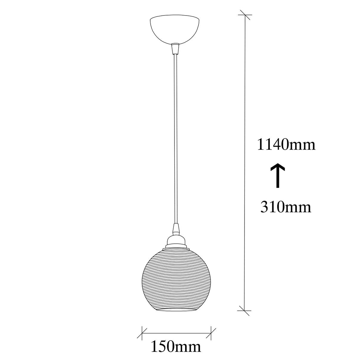 Candelabru Smoked - 030 - Fume