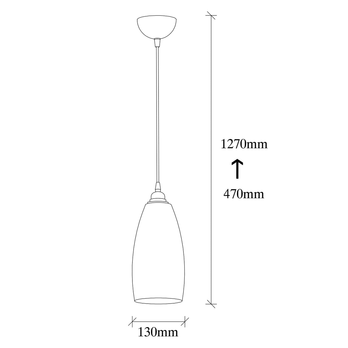 Candelabru Smoked - 040 - Fume