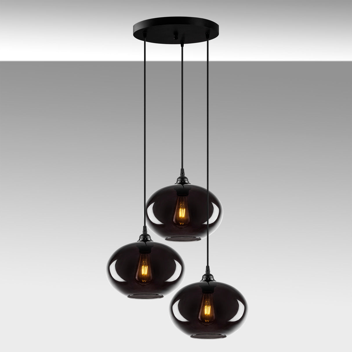 Candelabru Smoked - 051 - Fume