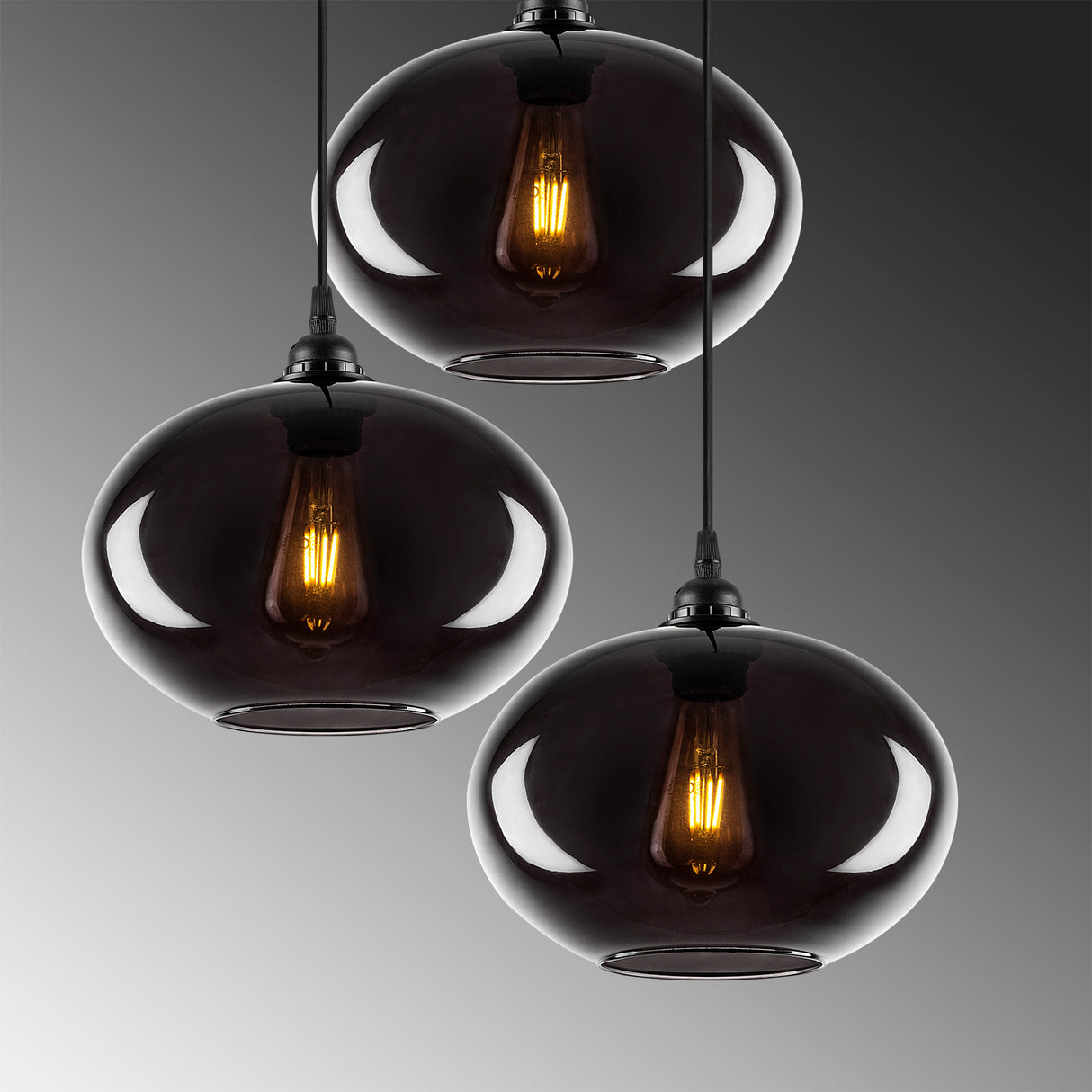 Candelabru Smoked - 051 - Fume