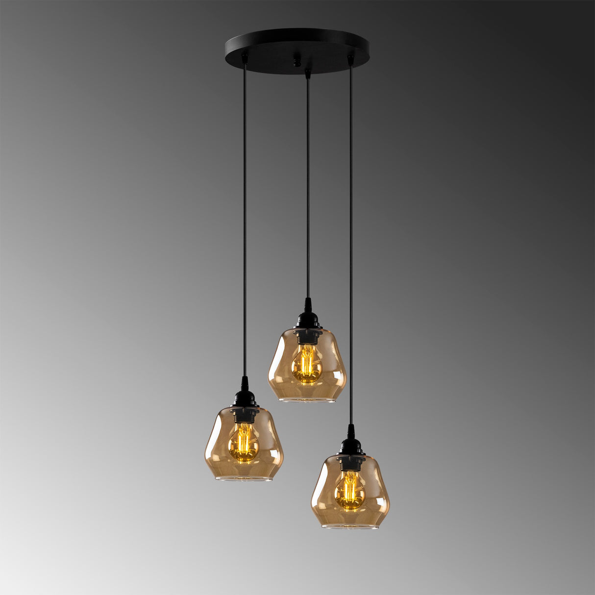 Candelabru Gold - 031 - Auriu / Negru
