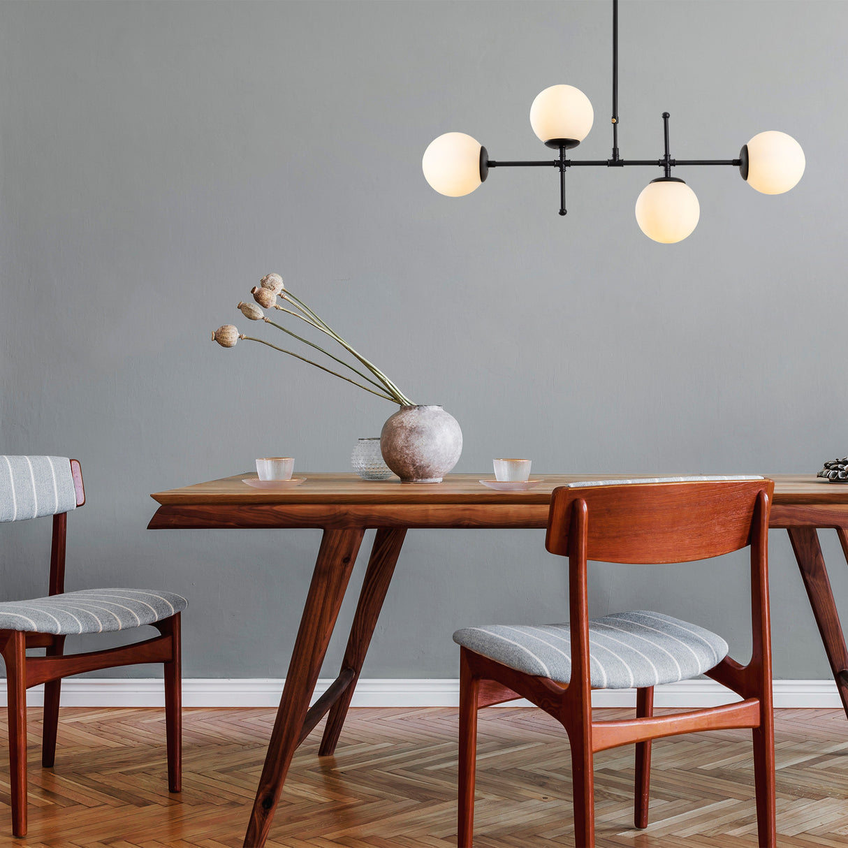 Candelabru Mudoni-MR-951-3 - Negru