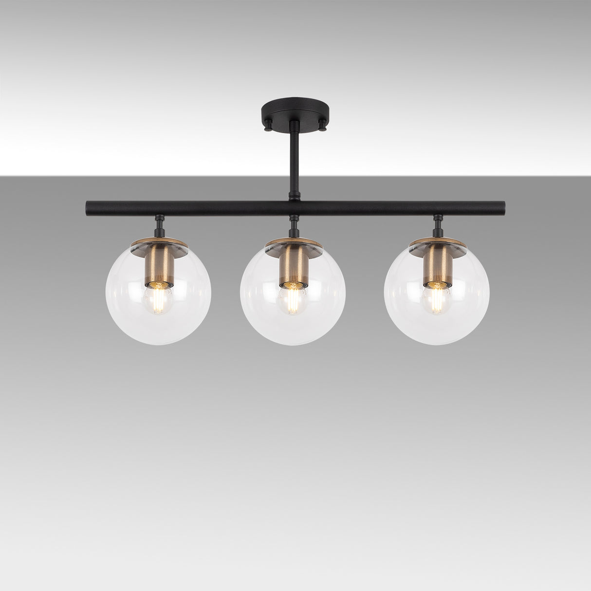 Candelabru Atmaca - 10275 - Negru / Antique