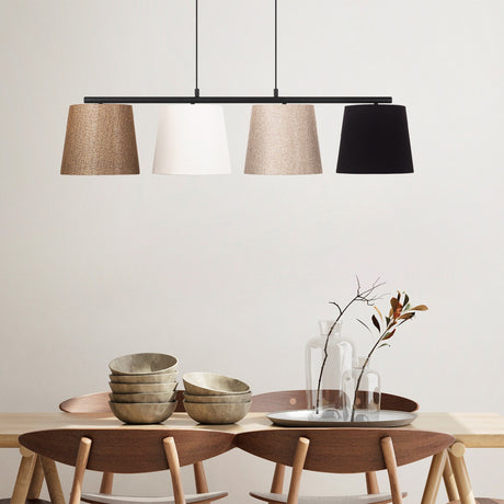 Candelabru Varlik - 10815 - Auriu / Negru