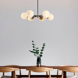 Candelabru Akkas - 10085 - Negru / Crem