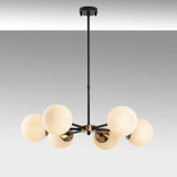 Candelabru Akkas - 10085 - Negru / Crem