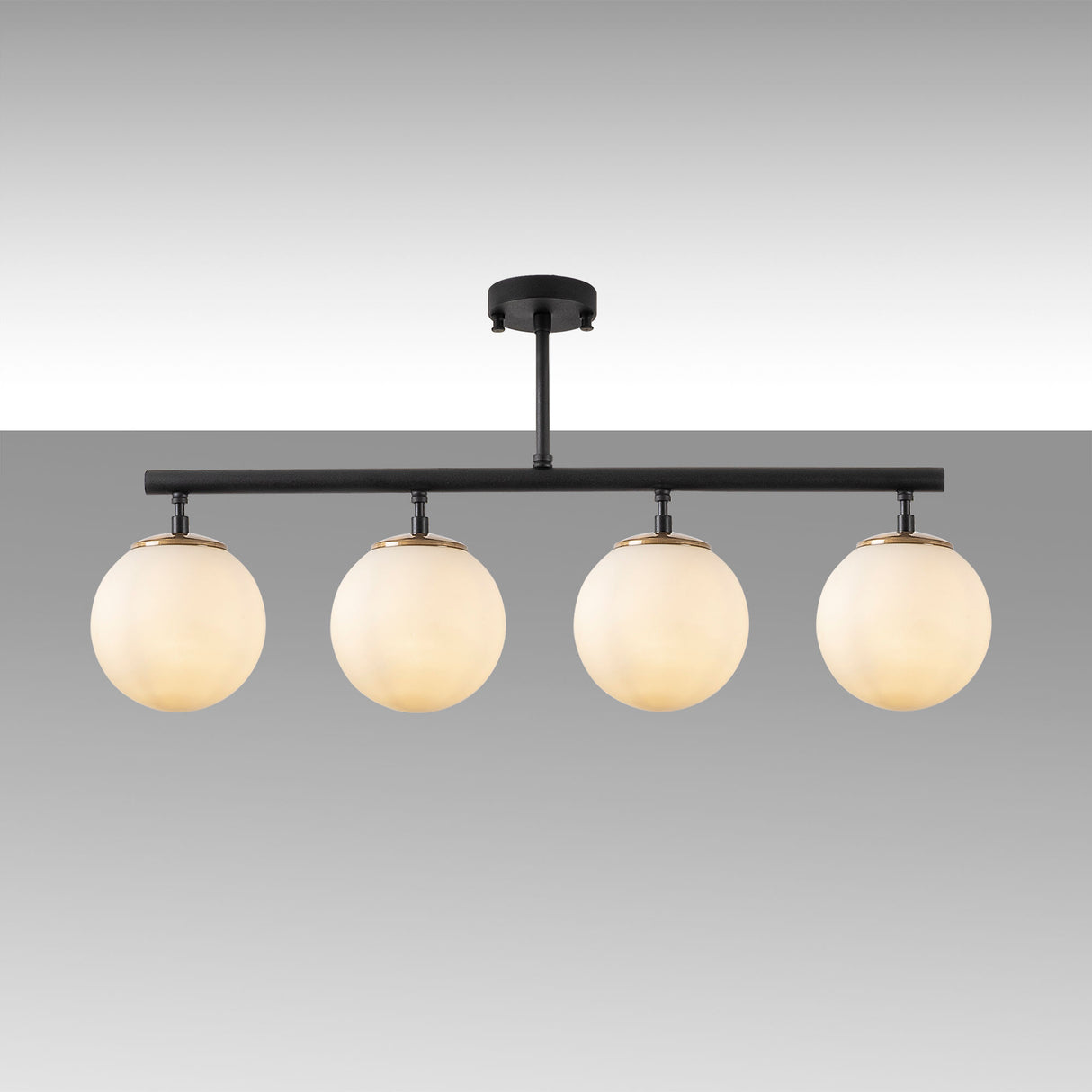 Candelabru Fazli - 10426 - Auriu / Negru