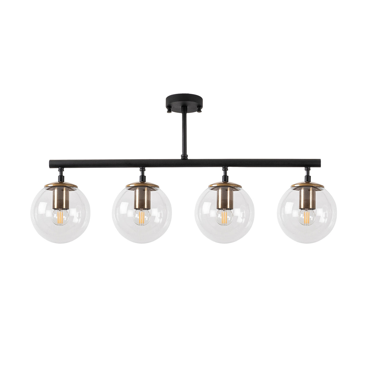 Candelabru Fazli - 10431 - Negru / Antique