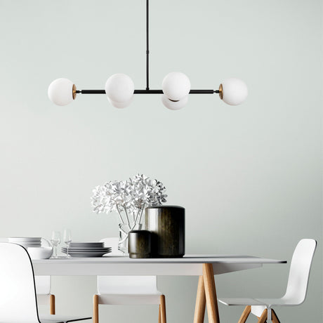 Candelabru Fazli - 10485 - Negru / Crem