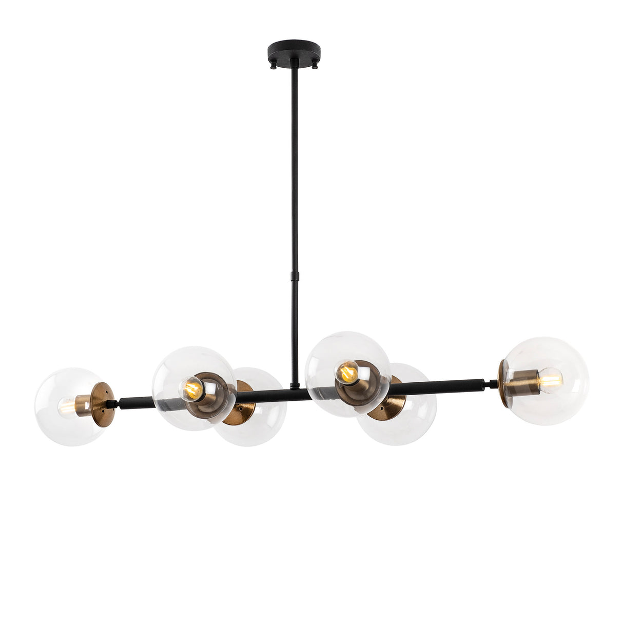 Candelabru Fazli - 10495 - Negru / Antique