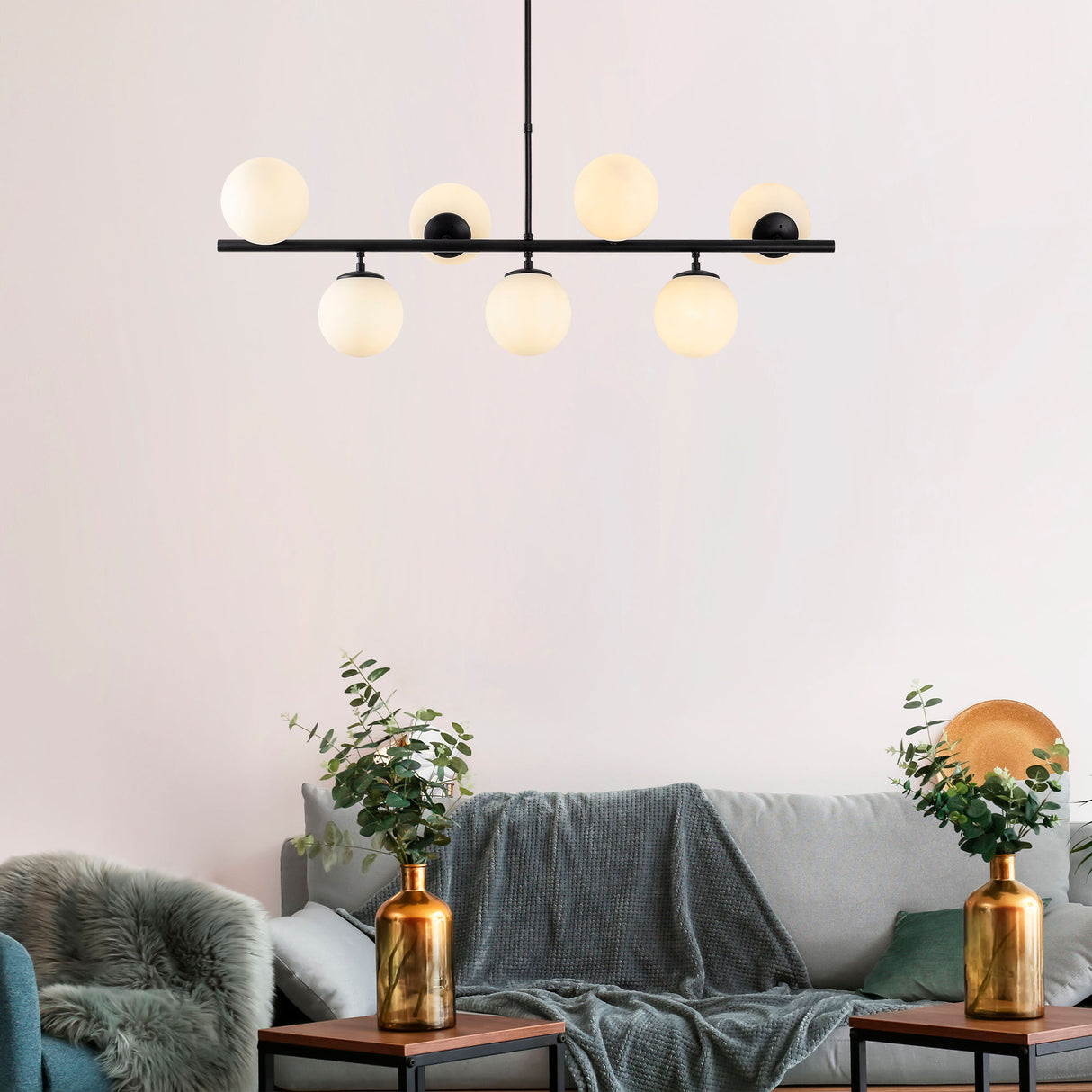 Candelabru Fazli - 10525 - Negru