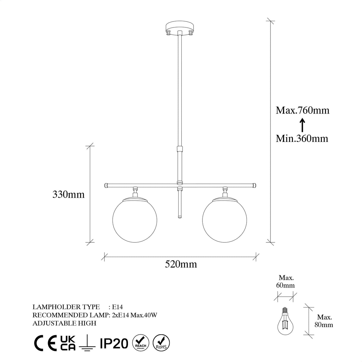 Candelabru Roe - 10760 - Auriu