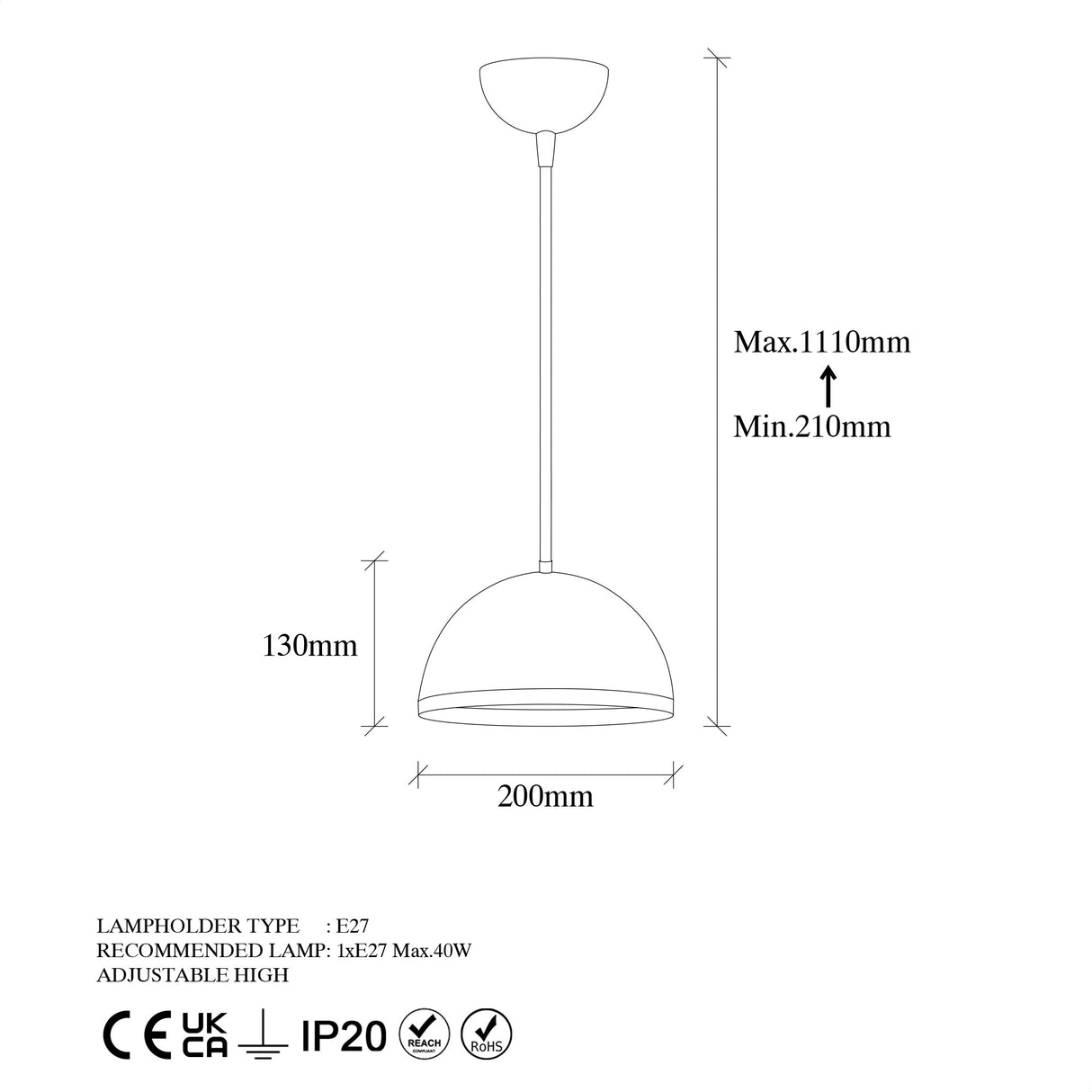 Candelabru Fenerci - 11535 - Negru / Auriu
