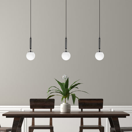 Candelabru King - 11450 - Negru / Alb