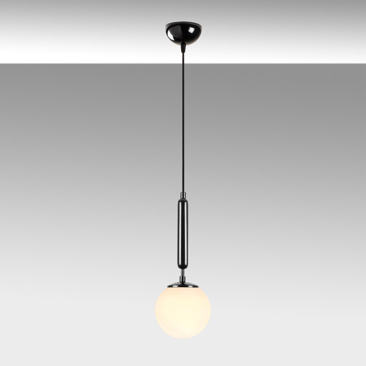 Candelabru King - 11450 - Negru / Alb