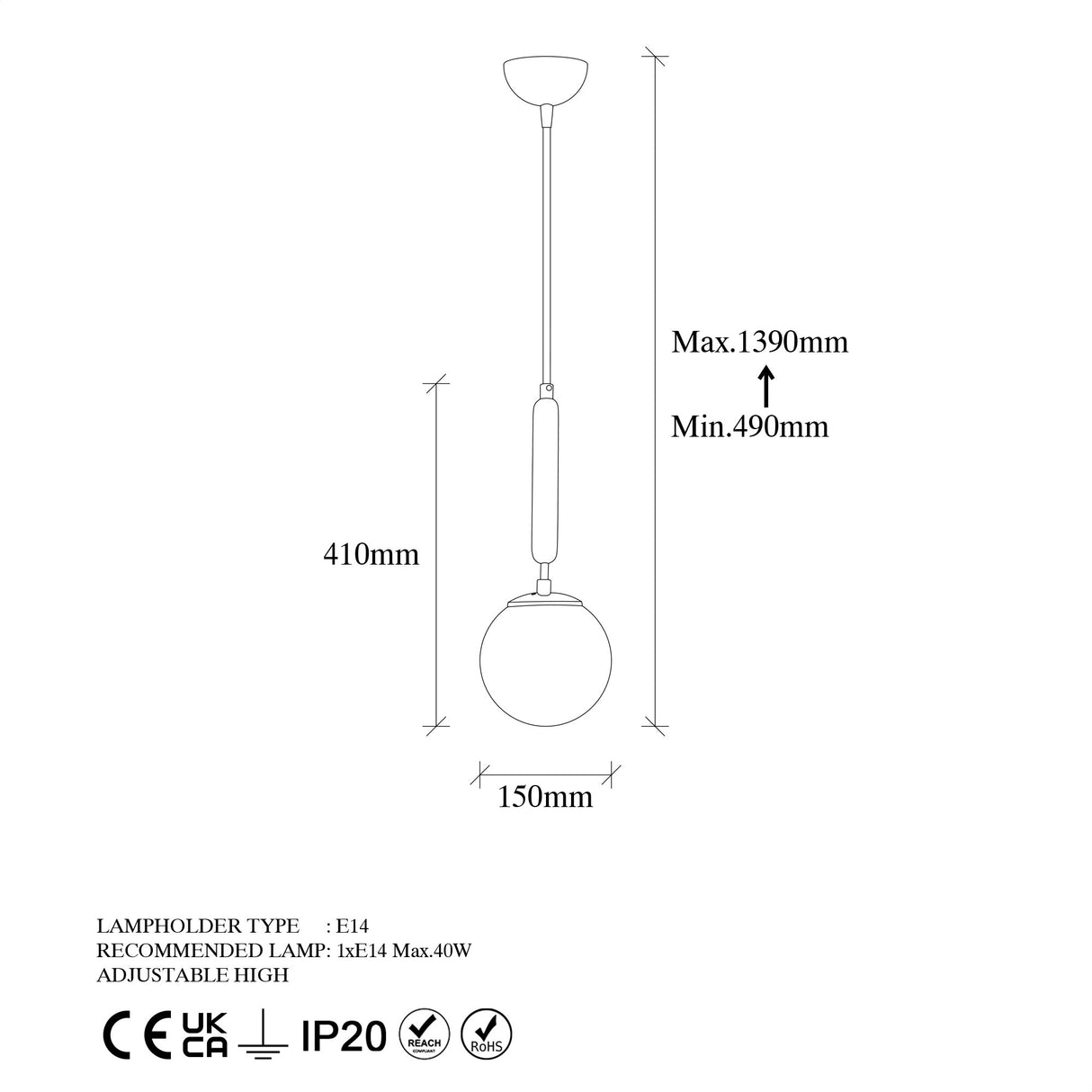 Candelabru King - 11453 - Auriu