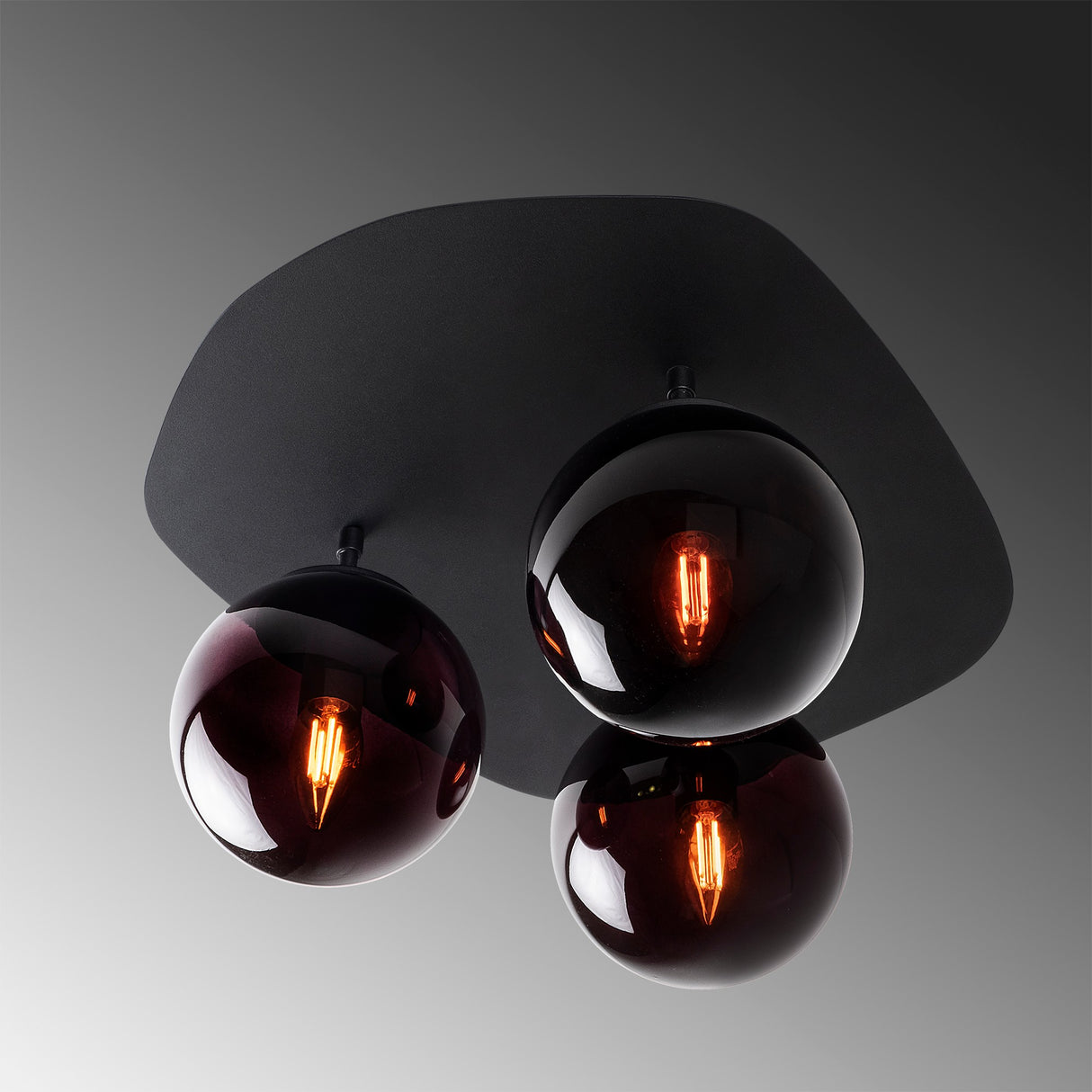 Candelabru Well - 11720 - Negru