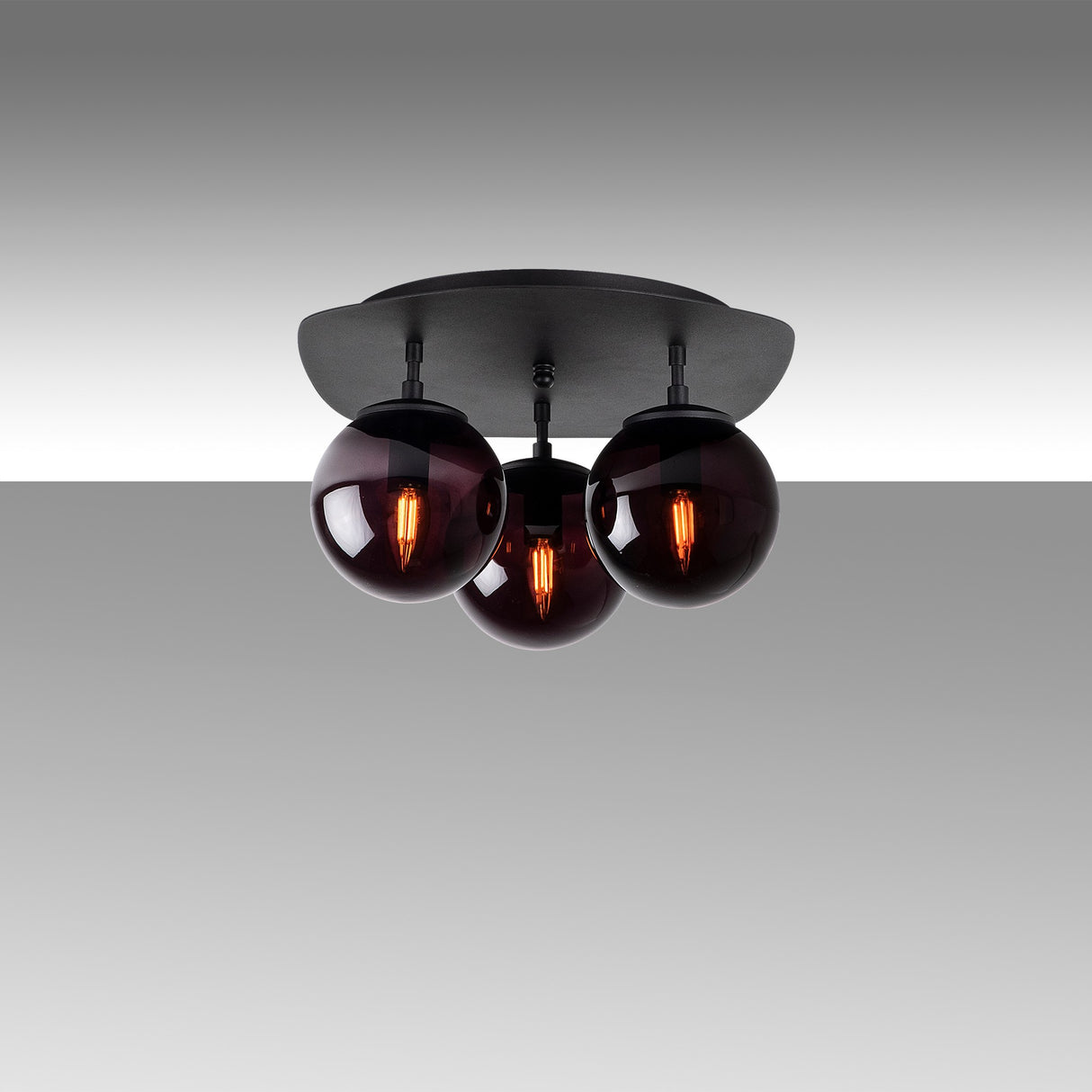 Candelabru Well - 11720 - Negru