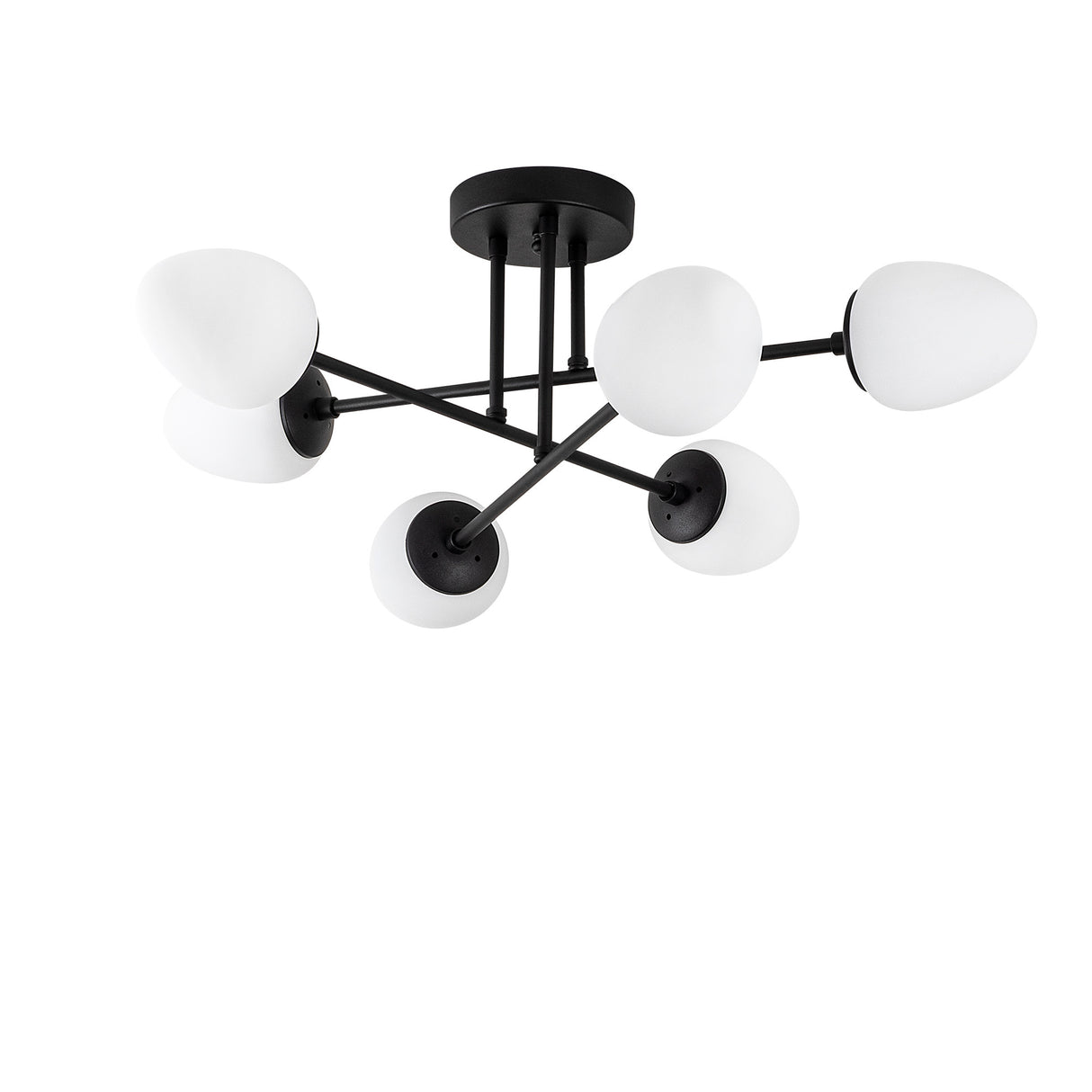 Candelabru Camflo - 10385 - Negru / Crem