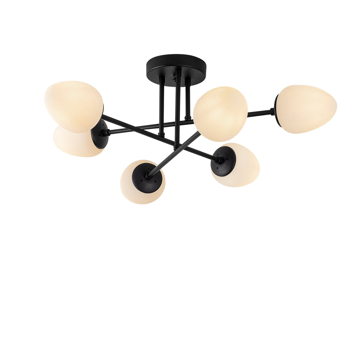 Candelabru Camflo - 10385 - Negru / Crem