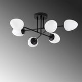Candelabru Camflo - 10385 - Negru / Crem