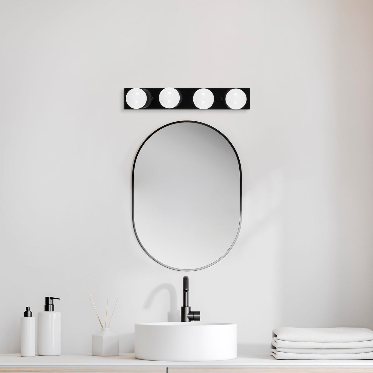Aplica perete Mirro - 12240 - Negru