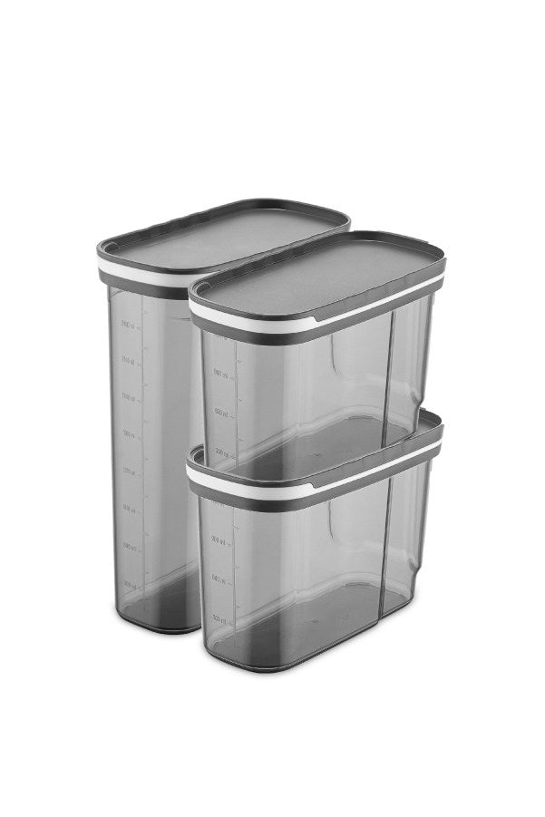 Set cutii depozitare BNMSRGAR03-1227 - Antracit