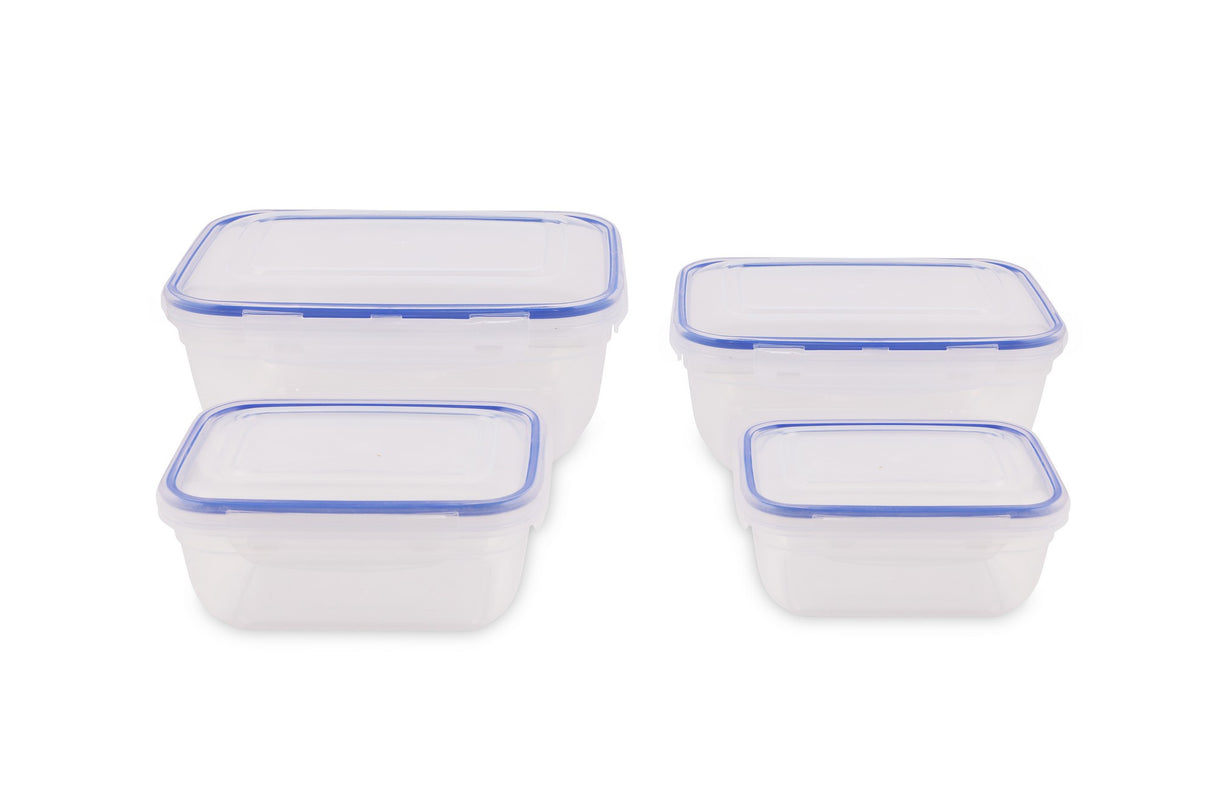 Set cutii depozitare 30148 - Transparent