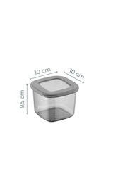 Set cutii depozitare BNMPOLYAS12-5 - Antracit