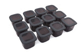 Set cutii depozitare BNMPOLYAS12-5 - Antracit