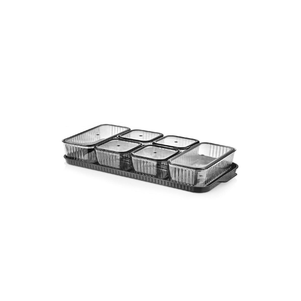 Set cutii depozitare Khvltseffaf - Anthracite - Antracit