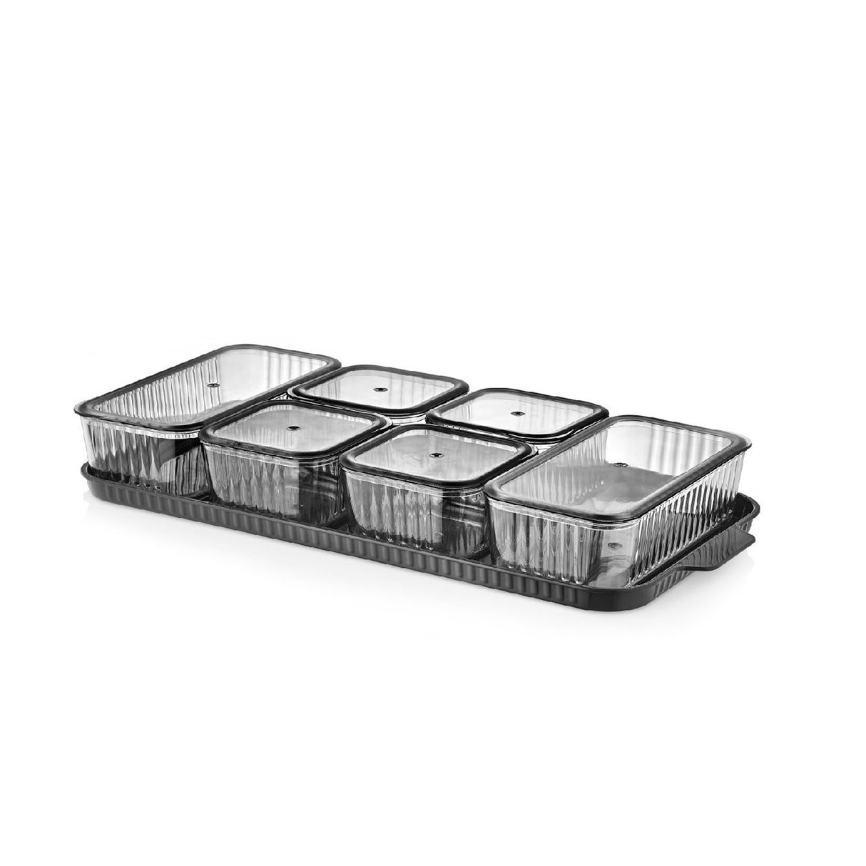 Set cutii depozitare Khvltseffaf - Anthracite - Antracit