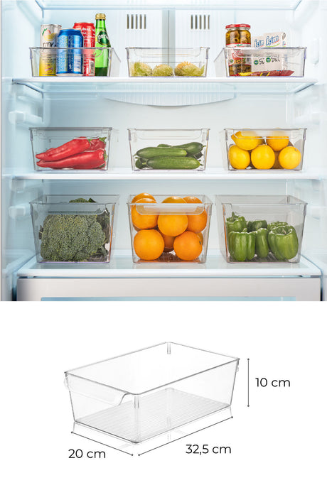 Organizator frigider 727 - Transparent