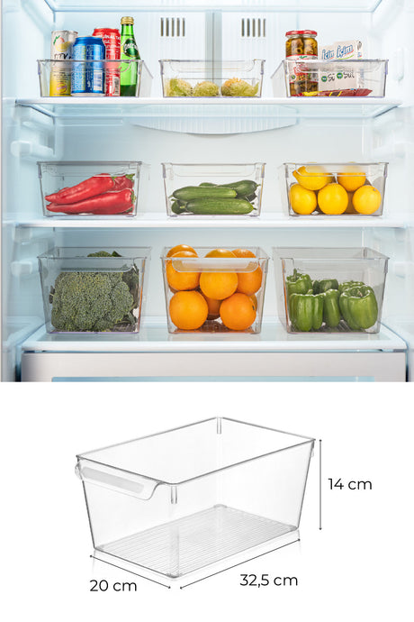 Organizator frigider 728 - Transparent