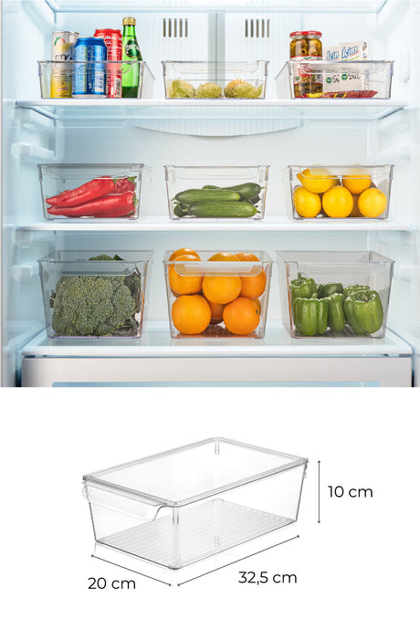 Organizator frigider 730 - Transparent