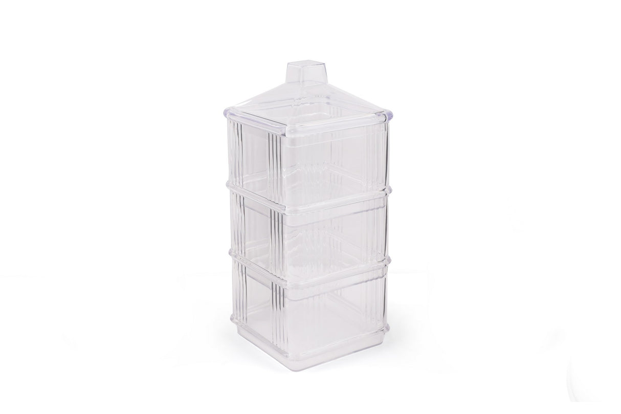 Set cutii depozitare Kareakrlk - 6 - Transparent