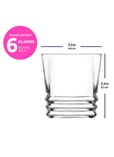 Set pahare LV-ELG360F - Transparent