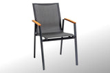 Scaun de gradina Next - Antracite - Antracit