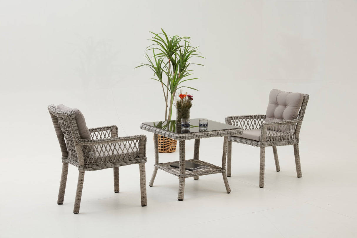 Set mobilier gradina Pure - Grey - Gri