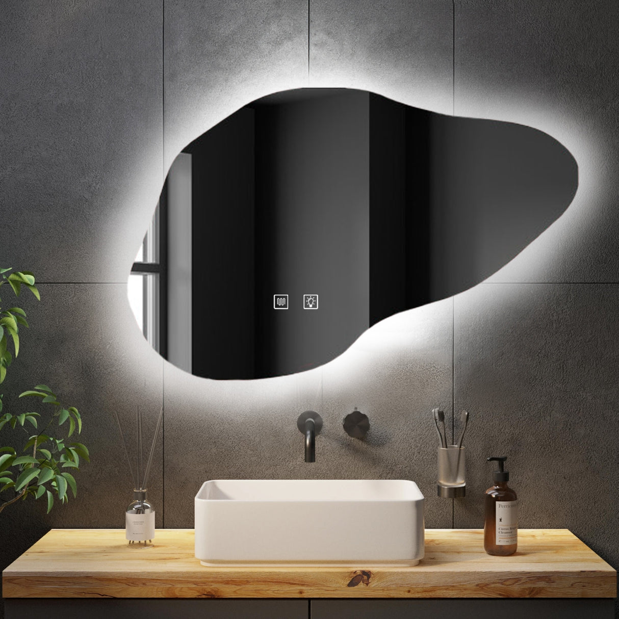Oglinda P11229 LED CLOUD B 100x70cm