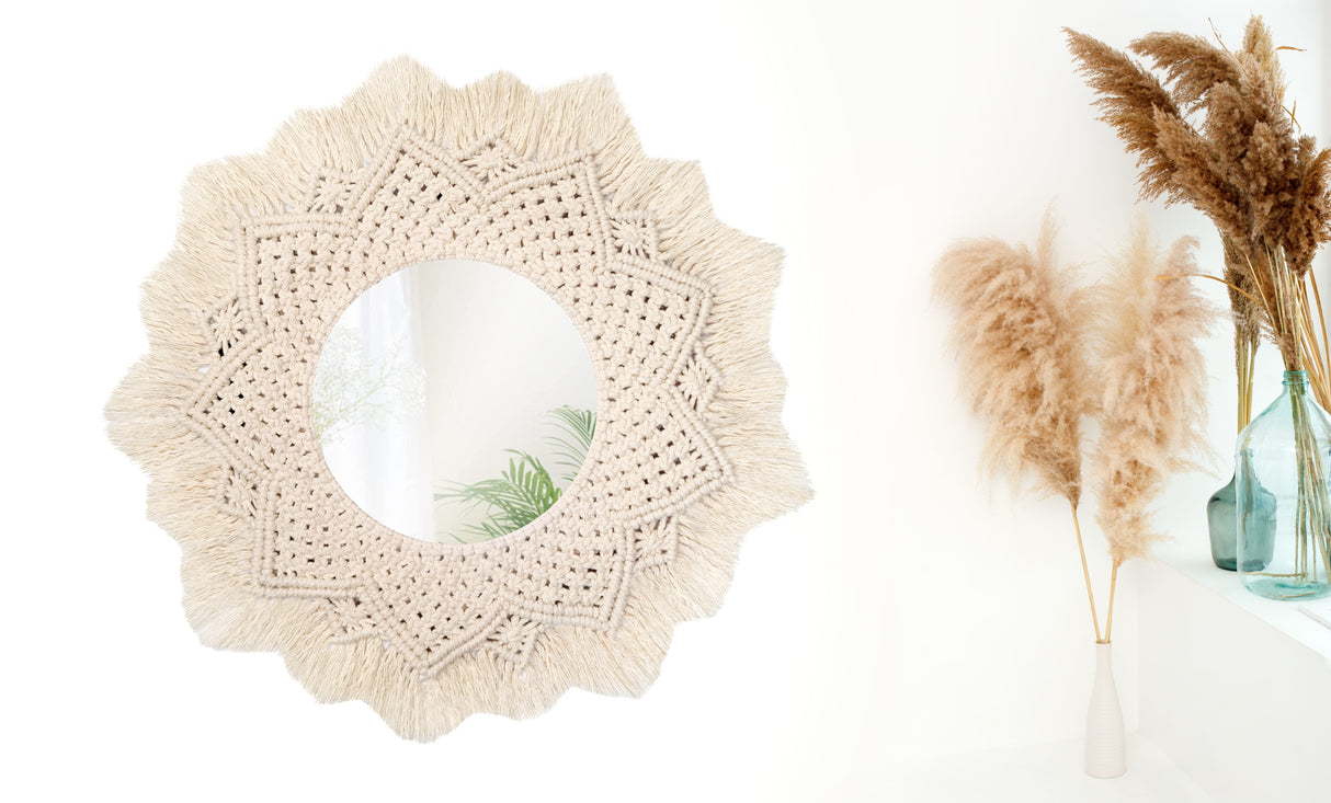 Oglinda perete Boho 60CM 322051