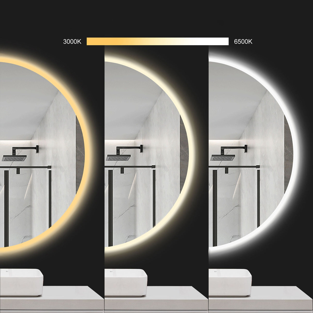 Oglinda LED 90cm HZJ090