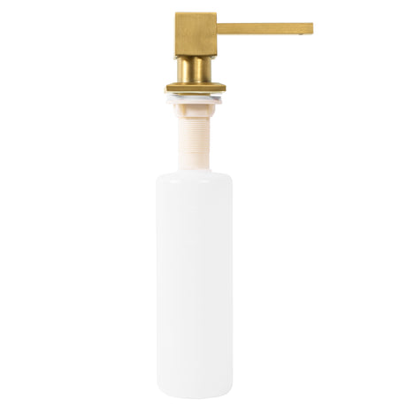 Dozator de sapun gold brush square