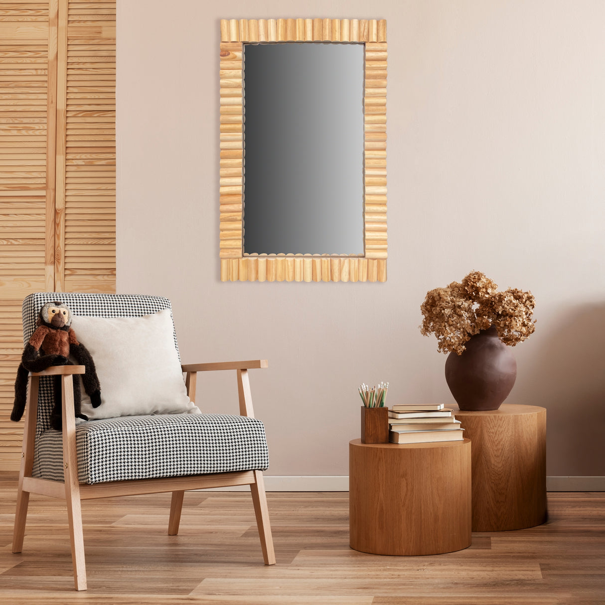 Oglinda perete Boho 55CM KLNA-MR01