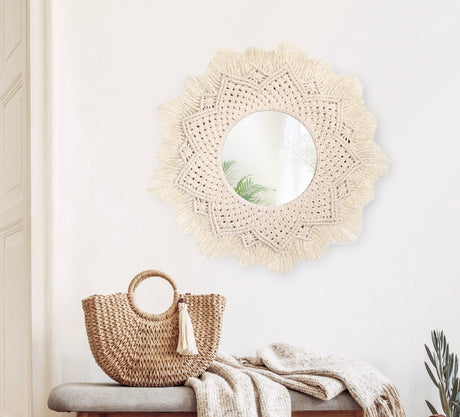 Oglinda perete Boho 60CM 322051