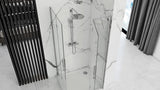 Cabina dus Rea Molier Chrome Double 80x100