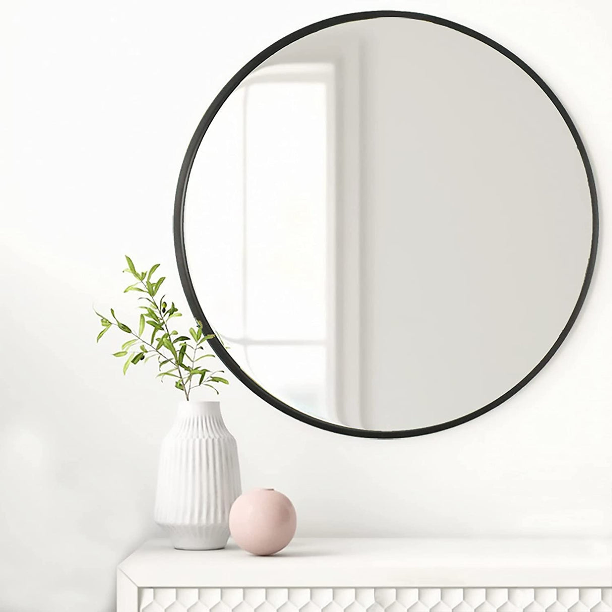 Oglinda rotunda MR18-20600 60 CM Black